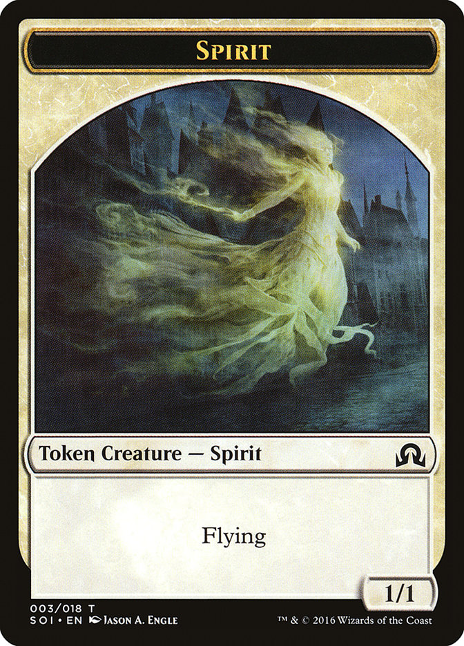 Spirit [Shadows over Innistrad Tokens] | Gamer Loot