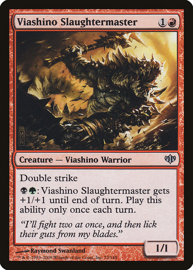 Viashino Slaughtermaster [Conflux] | Gamer Loot