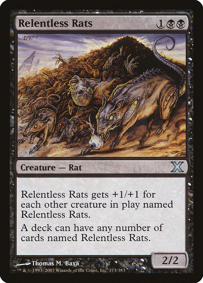 Relentless Rats [Tenth Edition] | Gamer Loot