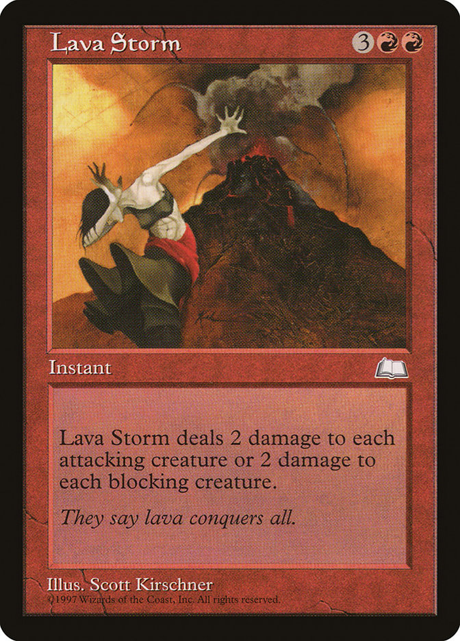 Lava Storm [Weatherlight] | Gamer Loot