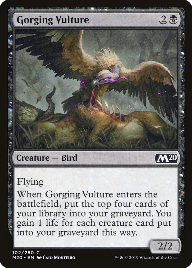 Gorging Vulture [Core Set 2020] | Gamer Loot