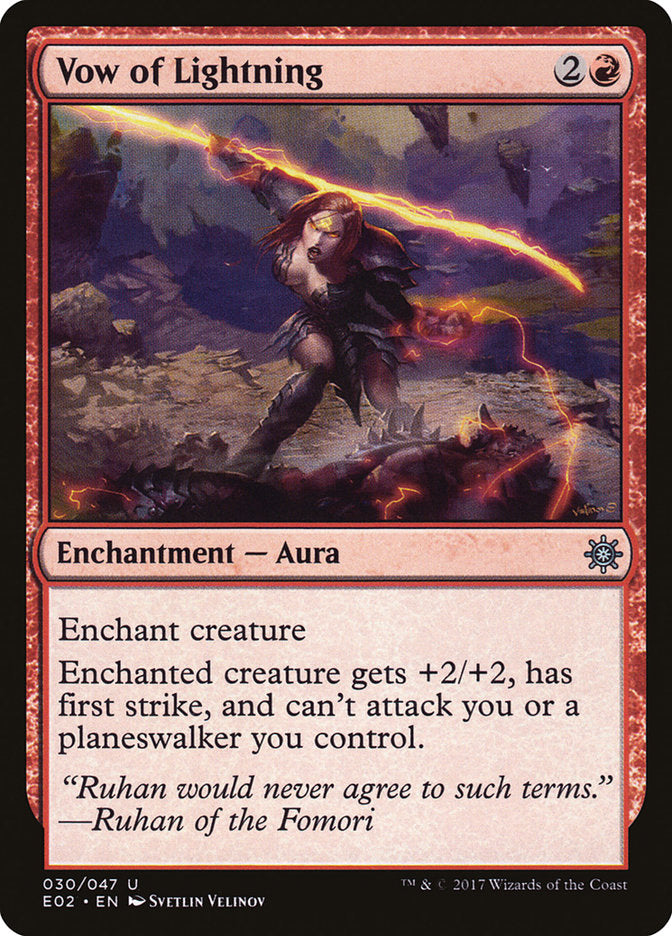 Vow of Lightning [Explorers of Ixalan] | Gamer Loot