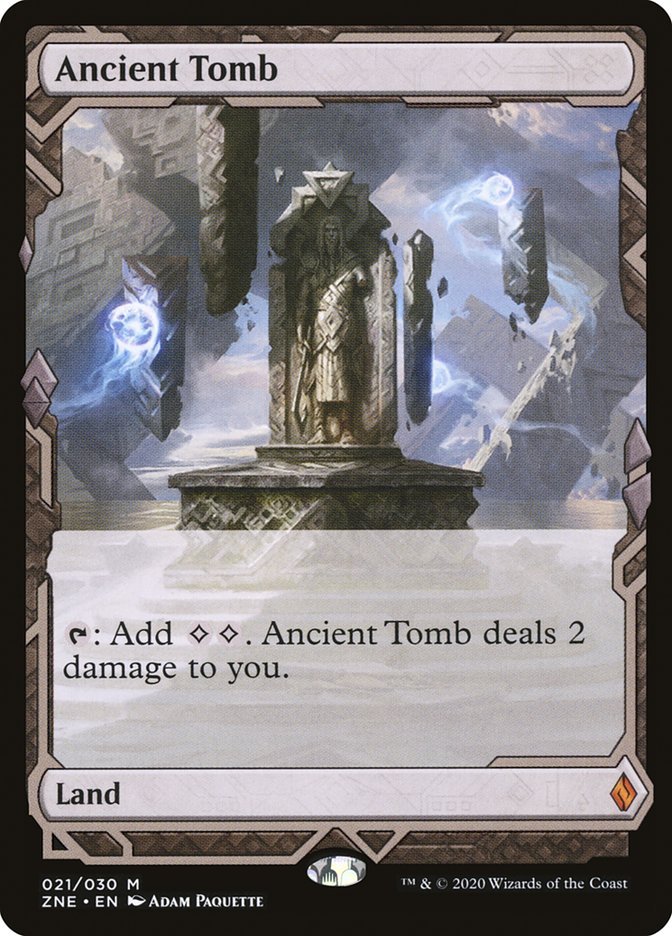 Ancient Tomb (Expeditions) [Zendikar Rising Expeditions] | Gamer Loot