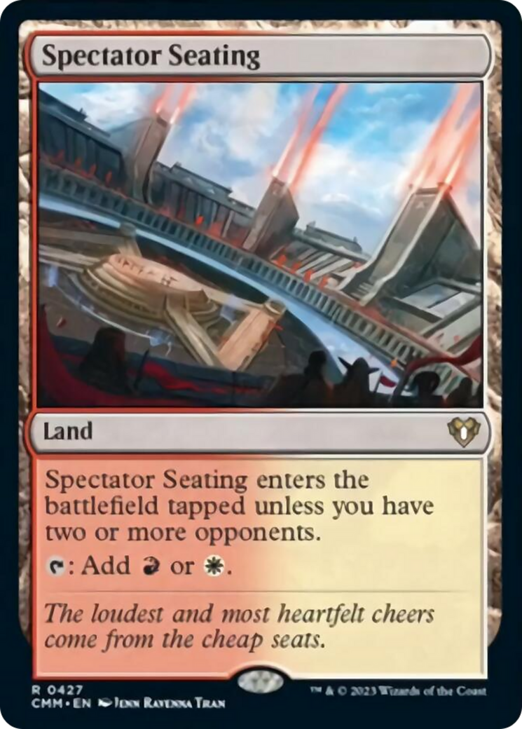 Spectator Seating [Commander Masters] | Gamer Loot