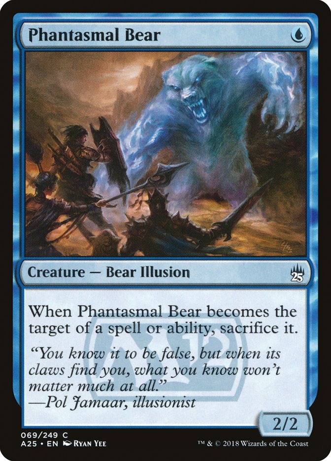 Phantasmal Bear [Masters 25] | Gamer Loot