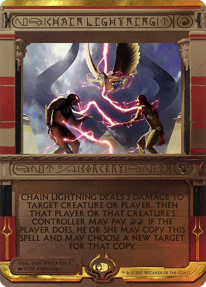 Chain Lightning (Invocation) [Amonkhet Invocations] | Gamer Loot