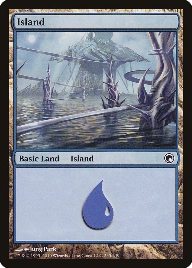 Island (235) [Scars of Mirrodin] | Gamer Loot