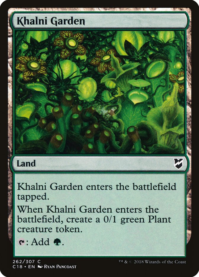 Khalni Garden [Commander 2018] | Gamer Loot