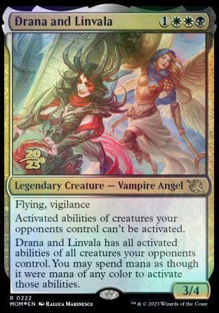 Drana and Linvala [March of the Machine Prerelease Promos] | Gamer Loot