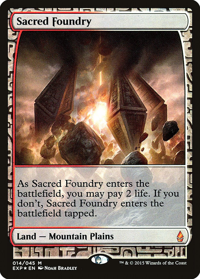 Sacred Foundry [Zendikar Expeditions] | Gamer Loot