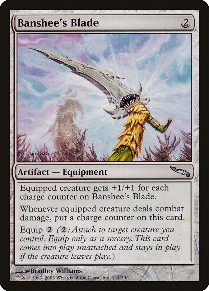 Banshee's Blade [Mirrodin] | Gamer Loot