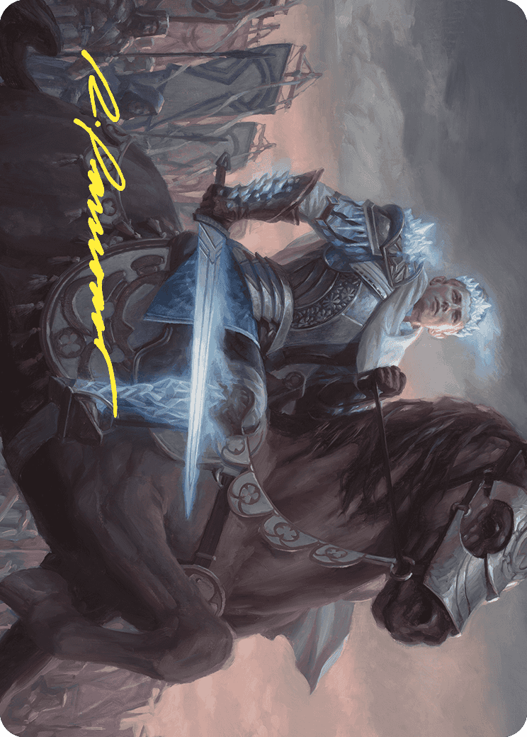 Will, Scion of Peace Art Card (Gold-Stamped Signature) [Wilds of Eldraine Art Series] | Gamer Loot