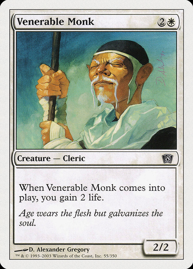 Venerable Monk [Eighth Edition] | Gamer Loot