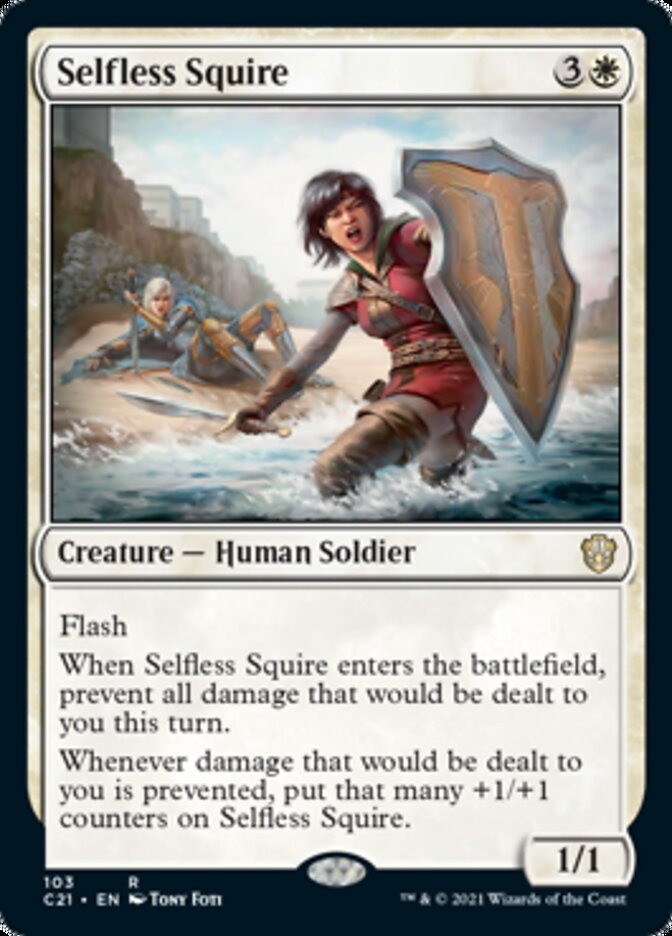 Selfless Squire [Commander 2021] | Gamer Loot