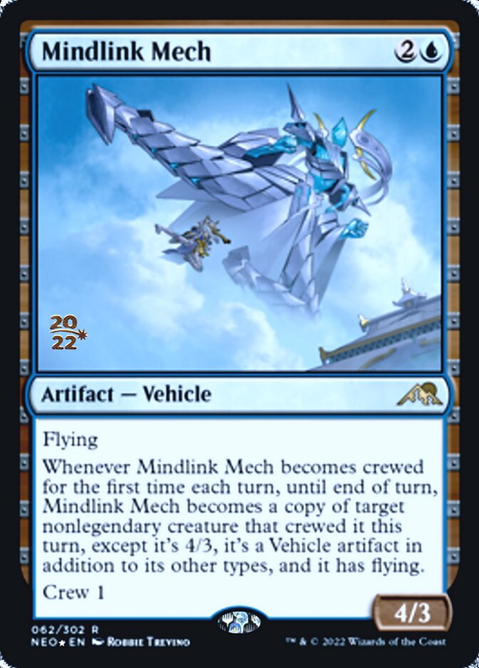 Mindlink Mech [Kamigawa: Neon Dynasty Prerelease Promos] | Gamer Loot