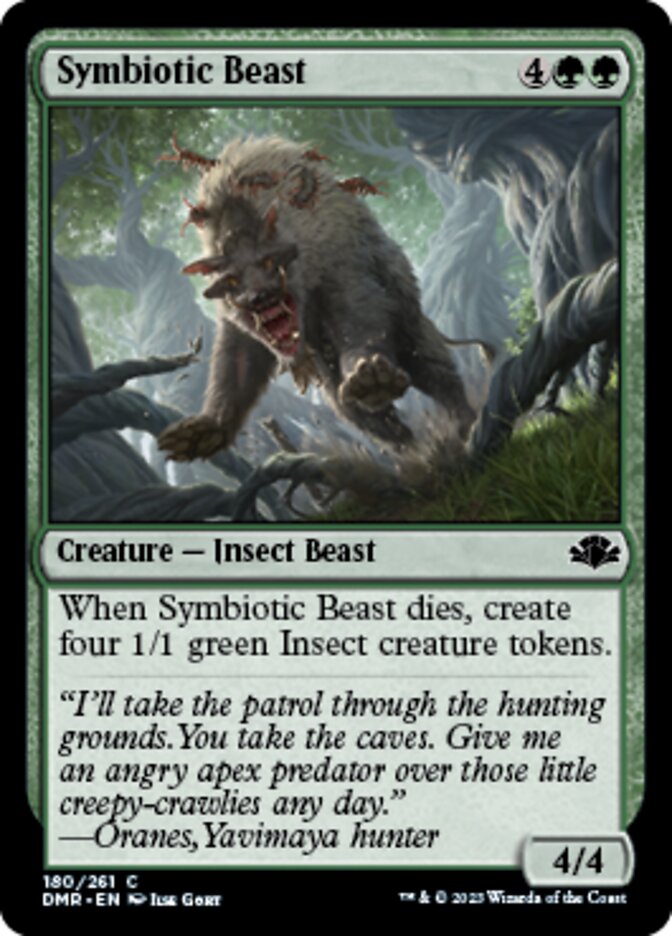 Symbiotic Beast [Dominaria Remastered] | Gamer Loot