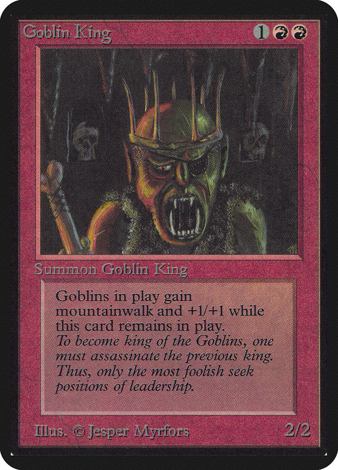 Goblin King [Limited Edition Alpha] | Gamer Loot