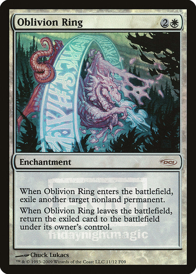 Oblivion Ring [Friday Night Magic 2009] | Gamer Loot