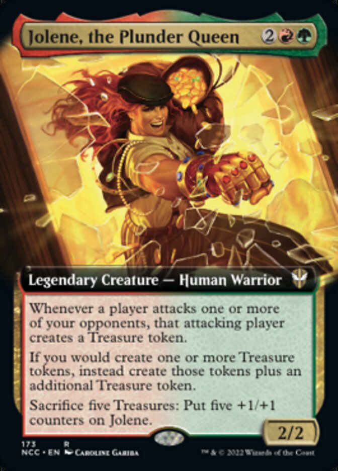 Jolene, the Plunder Queen (Extended Art) [Streets of New Capenna Commander] | Gamer Loot