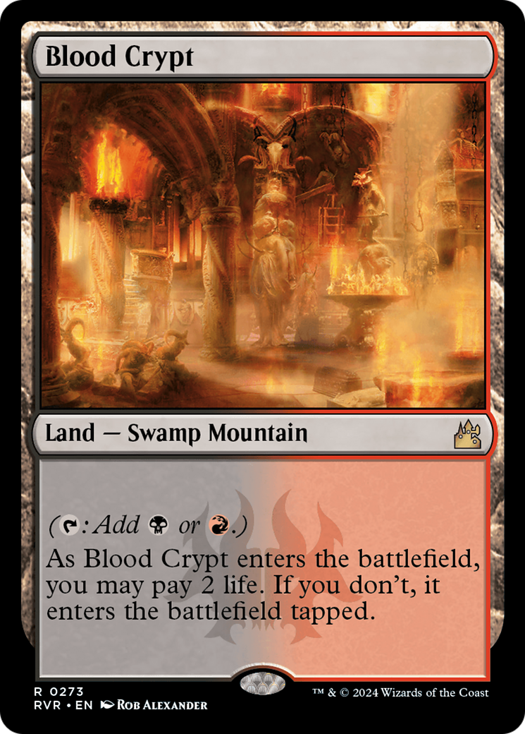 Blood Crypt [Ravnica Remastered] | Gamer Loot