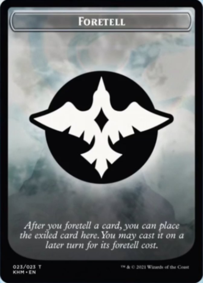 Foretell [Kaldheim Tokens] | Gamer Loot