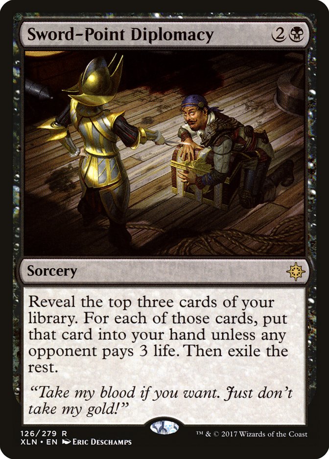 Sword-Point Diplomacy [Ixalan] | Gamer Loot