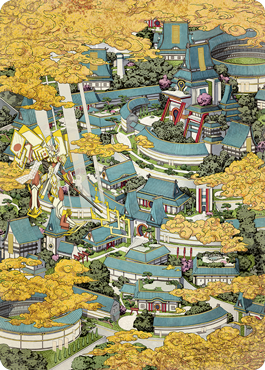 Plains 2 Art Card [Kamigawa: Neon Dynasty Art Series] | Gamer Loot