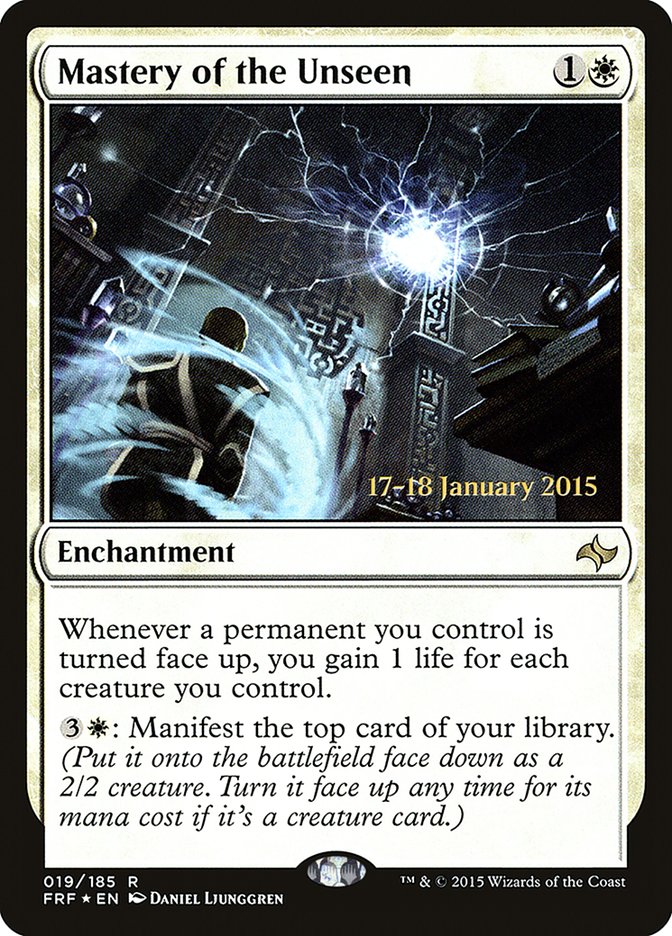 Mastery of the Unseen  [Fate Reforged Prerelease Promos] | Gamer Loot