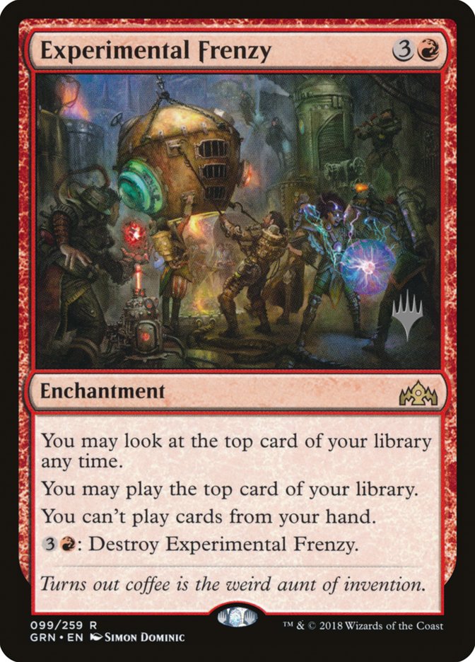 Experimental Frenzy (Promo Pack) [Guilds of Ravnica Promos] | Gamer Loot