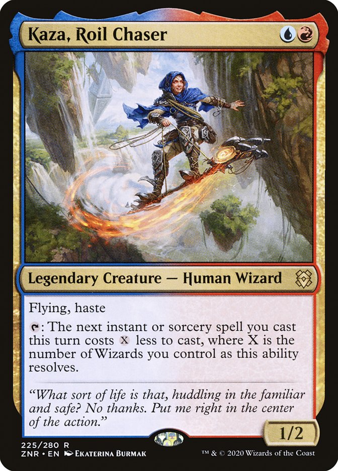 Kaza, Roil Chaser [Zendikar Rising] | Gamer Loot