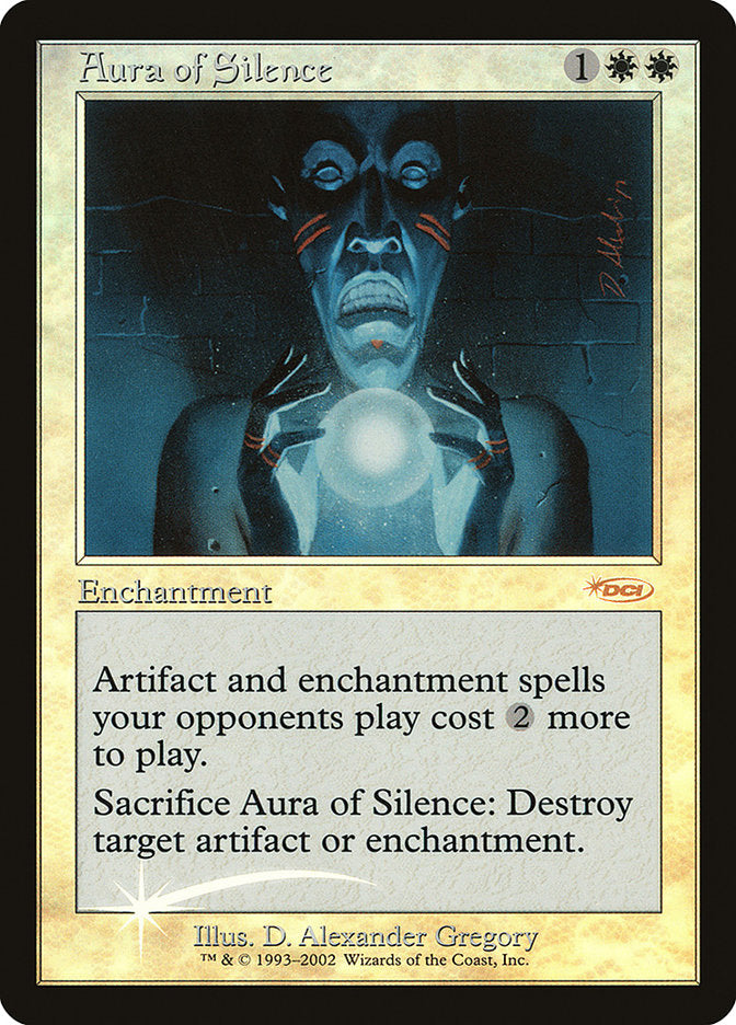 Aura of Silence [Friday Night Magic 2002] | Gamer Loot