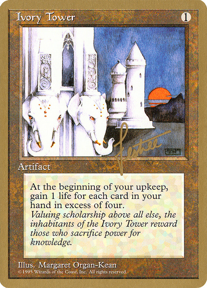 Ivory Tower (Bertrand Lestree) [Pro Tour Collector Set] | Gamer Loot