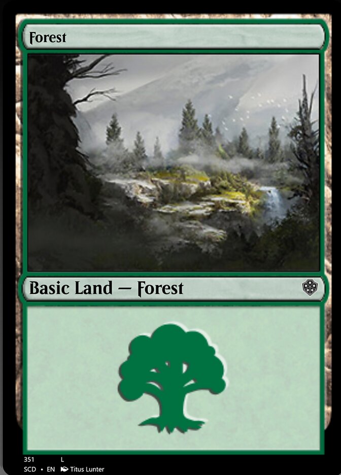 Forest (351) [Starter Commander Decks] | Gamer Loot