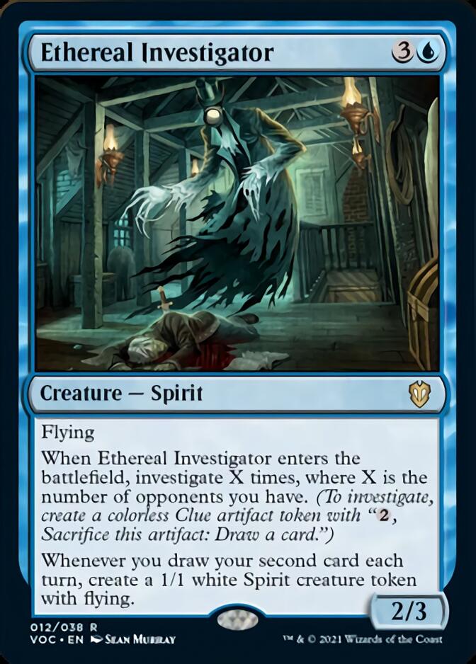 Ethereal Investigator [Innistrad: Crimson Vow Commander] | Gamer Loot