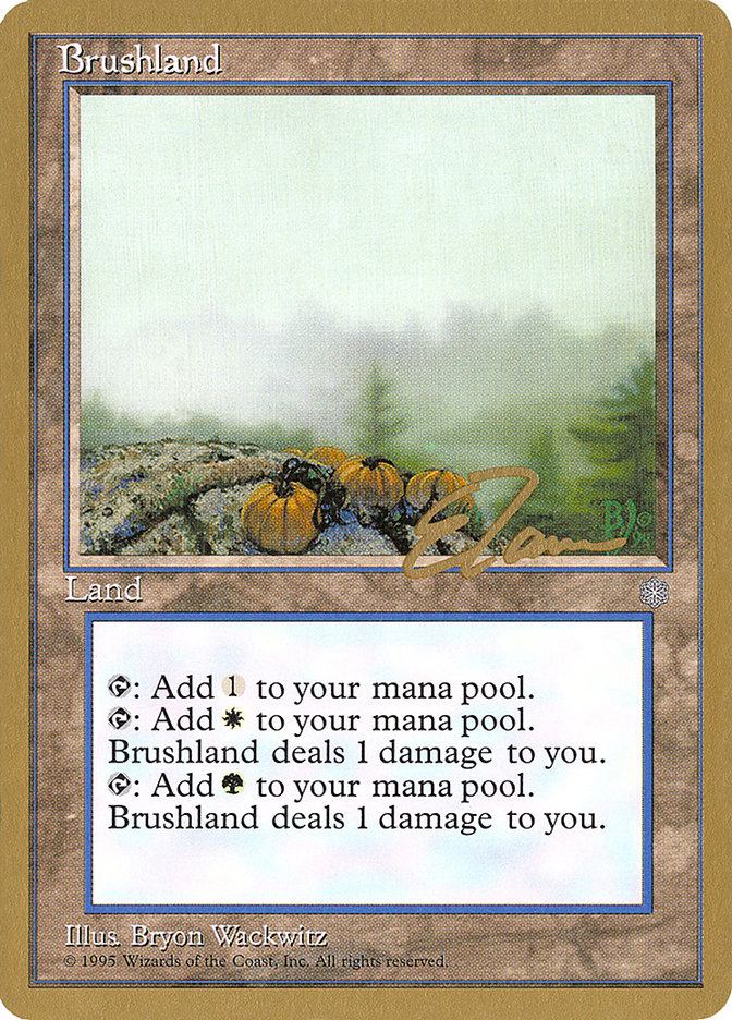 Brushland (Eric Tam) [Pro Tour Collector Set] | Gamer Loot