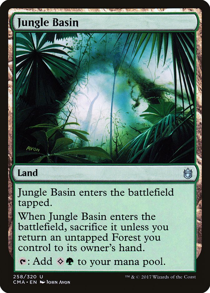 Jungle Basin [Commander Anthology] | Gamer Loot