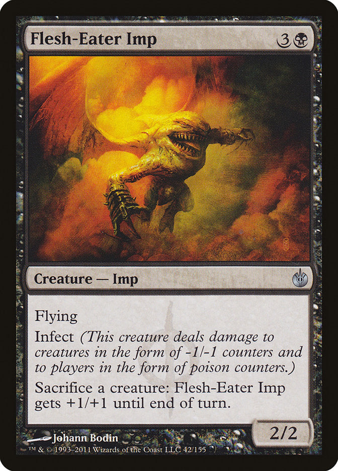 Flesh-Eater Imp [Mirrodin Besieged] | Gamer Loot