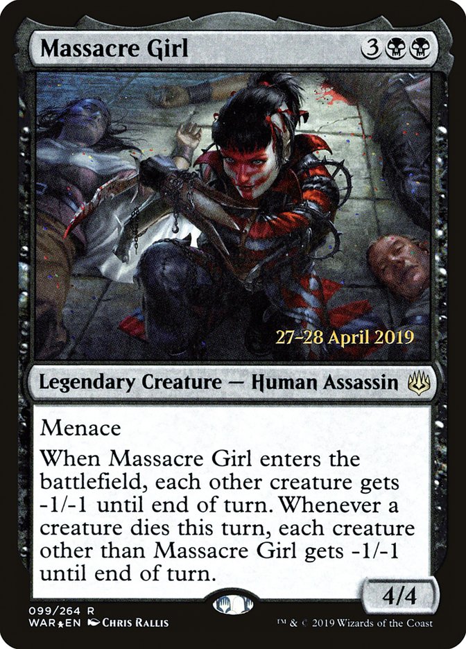 Massacre Girl  [War of the Spark Prerelease Promos] | Gamer Loot