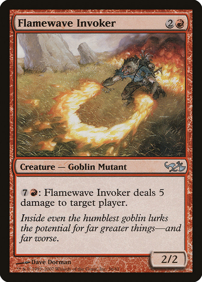 Flamewave Invoker [Duel Decks: Elves vs. Goblins] | Gamer Loot