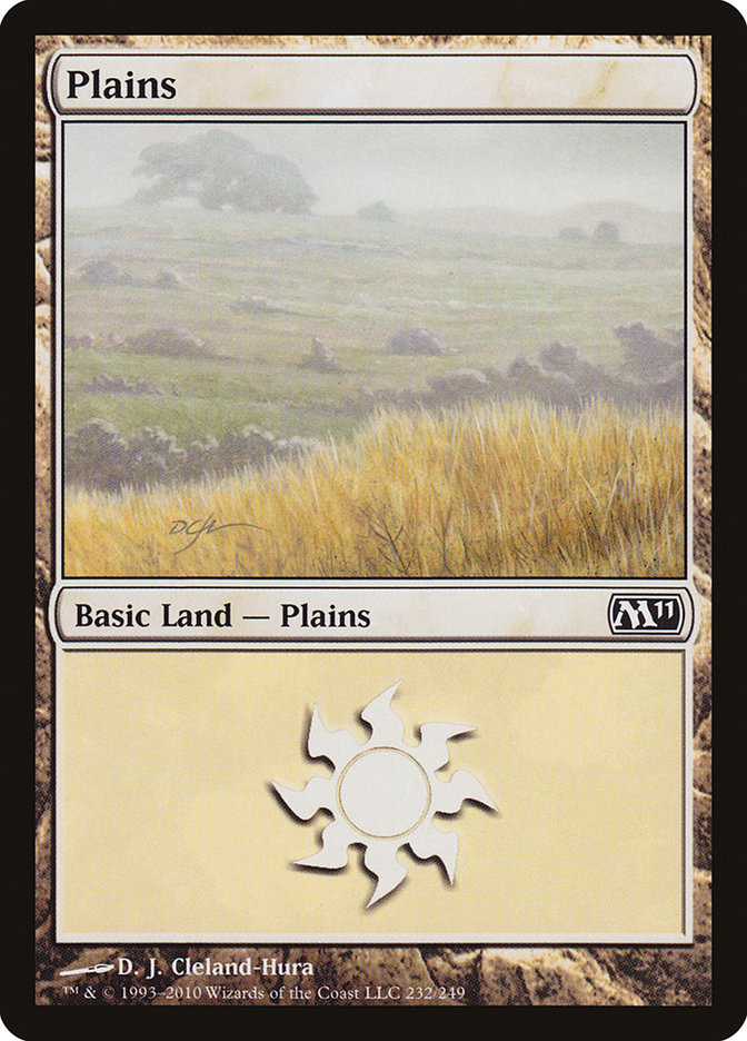 Plains (232) [Magic 2011] | Gamer Loot