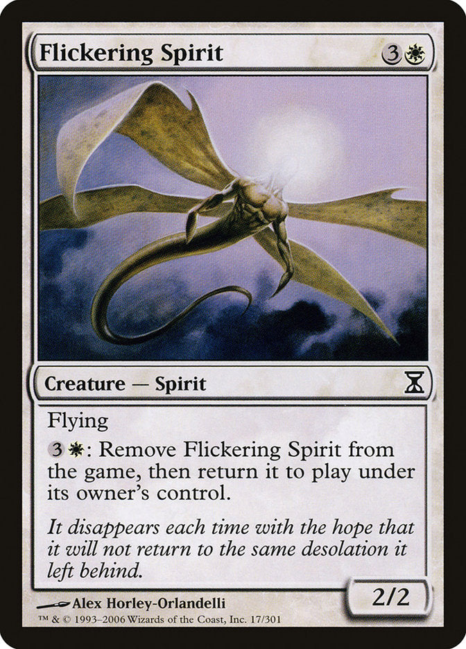 Flickering Spirit [Time Spiral] | Gamer Loot