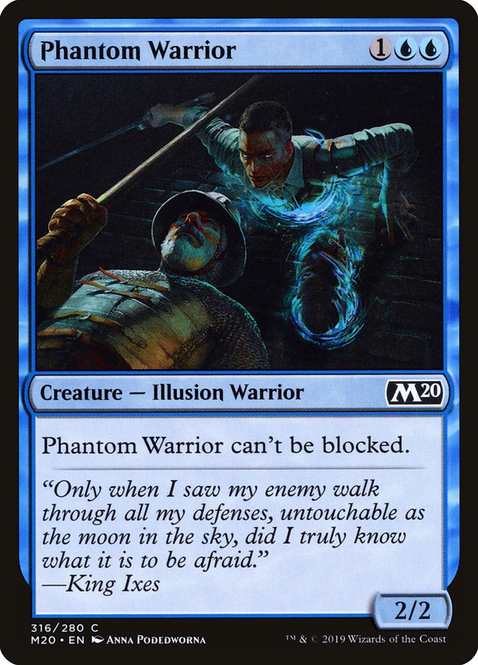 Phantom Warrior [Core Set 2020] | Gamer Loot