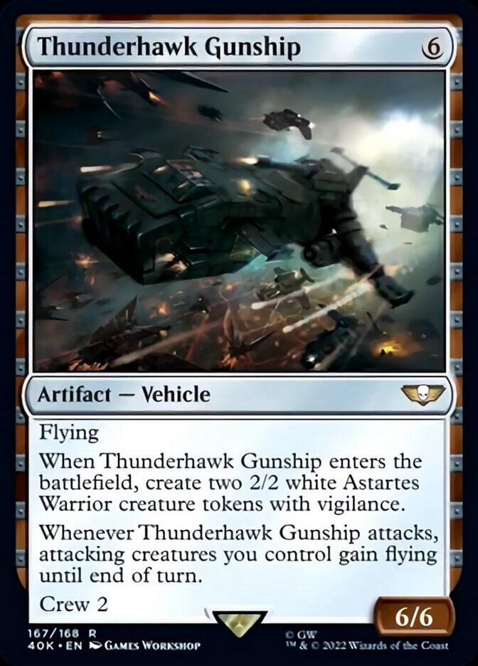 Thunderhawk Gunship [Universes Beyond: Warhammer 40,000] | Gamer Loot