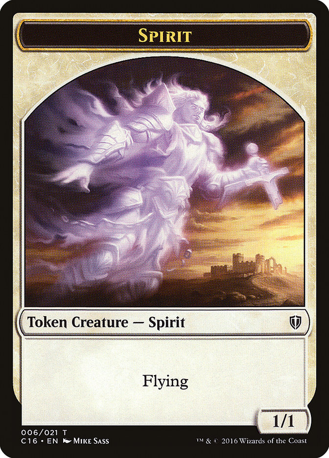 Spirit (006/021) [Commander 2016 Tokens] | Gamer Loot