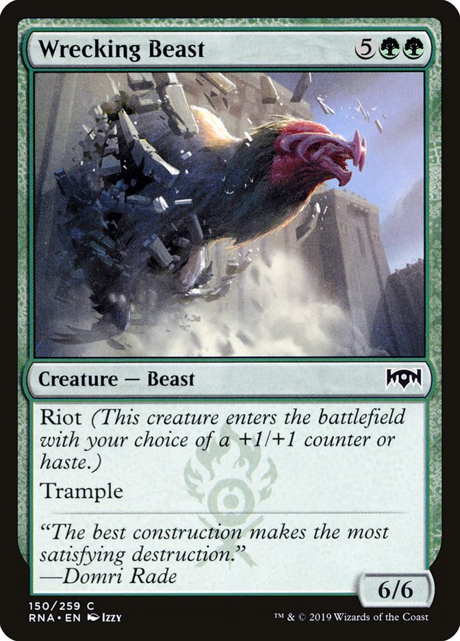 Wrecking Beast [Ravnica Allegiance] | Gamer Loot