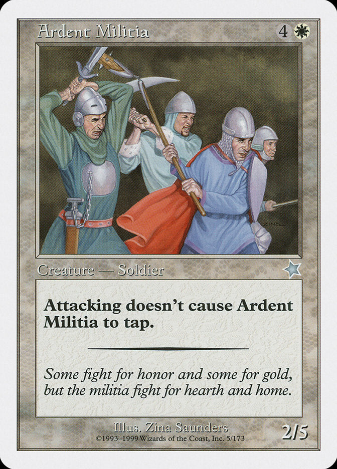 Ardent Militia [Starter 1999] | Gamer Loot