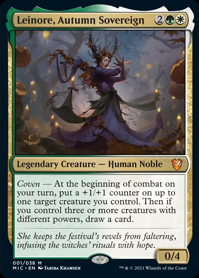 Leinore, Autumn Sovereign [Innistrad: Midnight Hunt Commander] | Gamer Loot