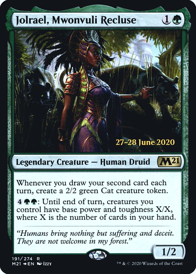 Jolrael, Mwonvuli Recluse  [Core Set 2021 Prerelease Promos] | Gamer Loot