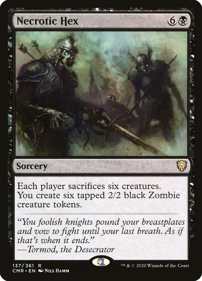 Necrotic Hex [Commander Legends] | Gamer Loot