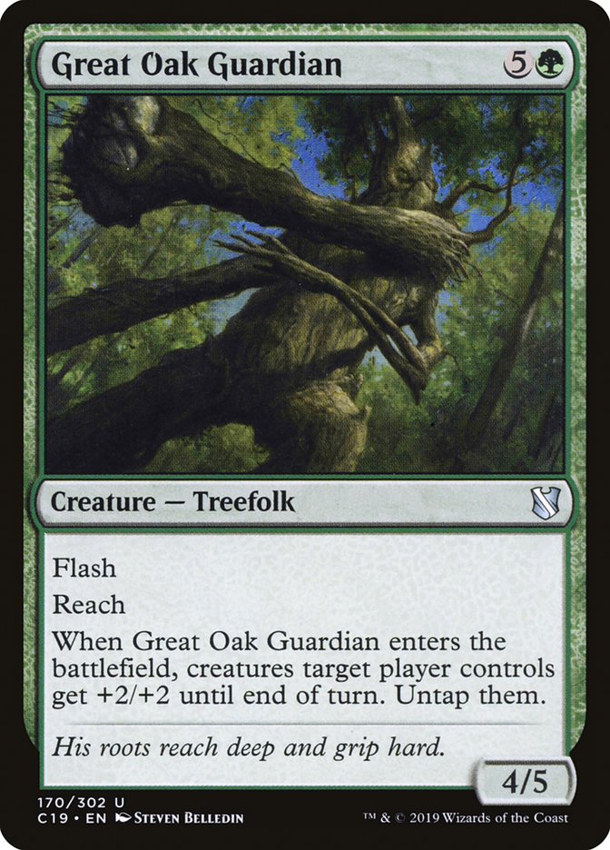 Great Oak Guardian [Commander 2019] | Gamer Loot